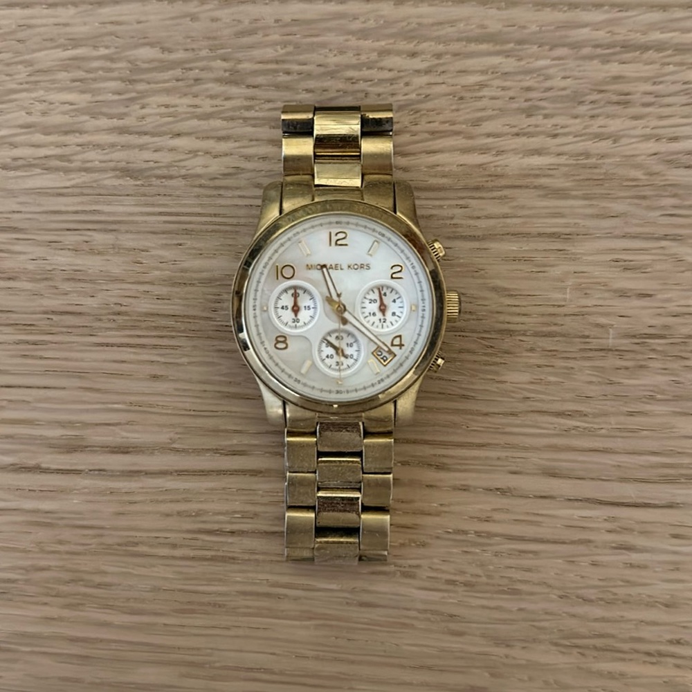 Michael Kors gold watch